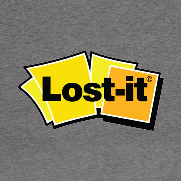 Lost It post it note parody by Church Life